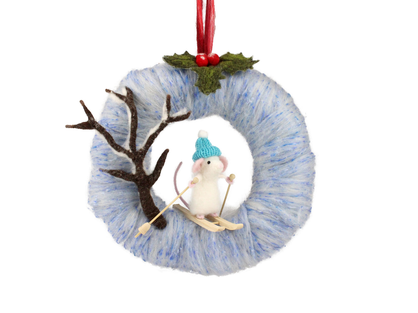 Speckled Ocean Tops 80%wool 20%viscose - The Makerss