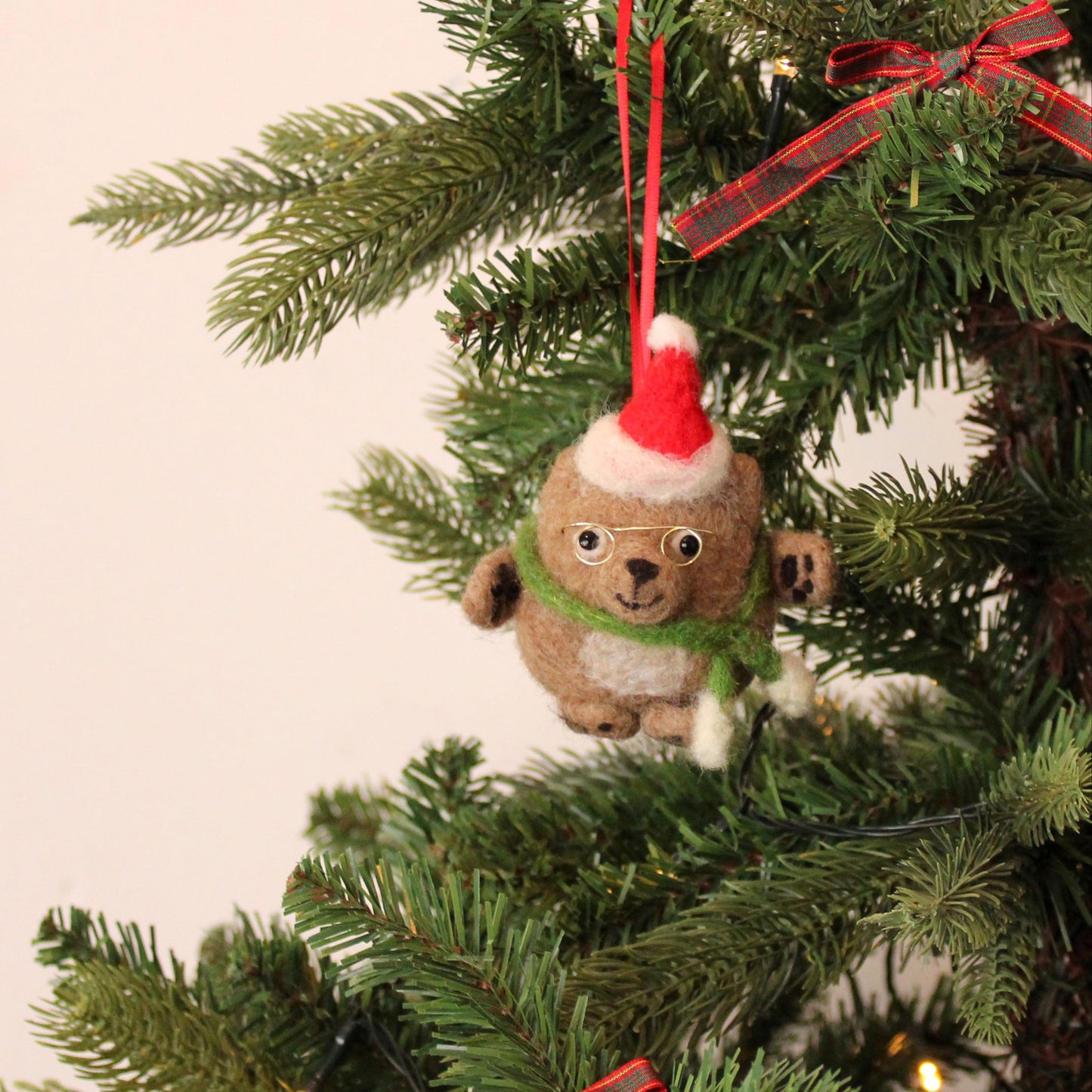 Bear Bauble Small Needle Felt Kit - The Makerss