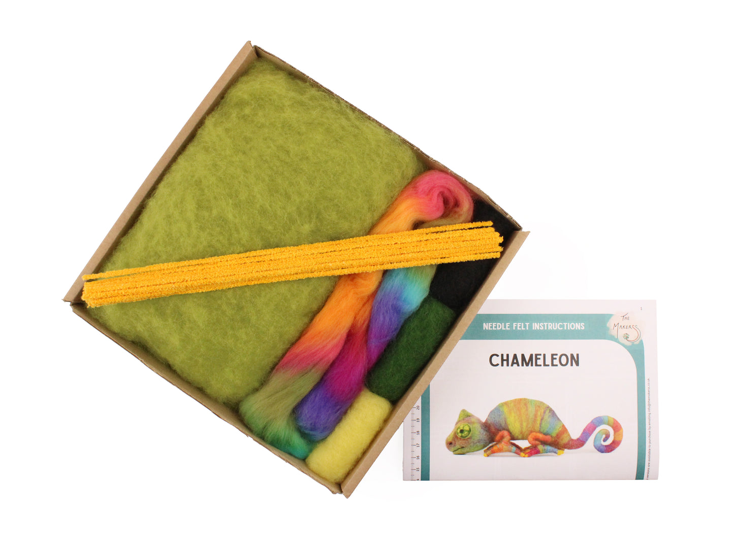 Chameleon Needle Felt Pack - The Makerss