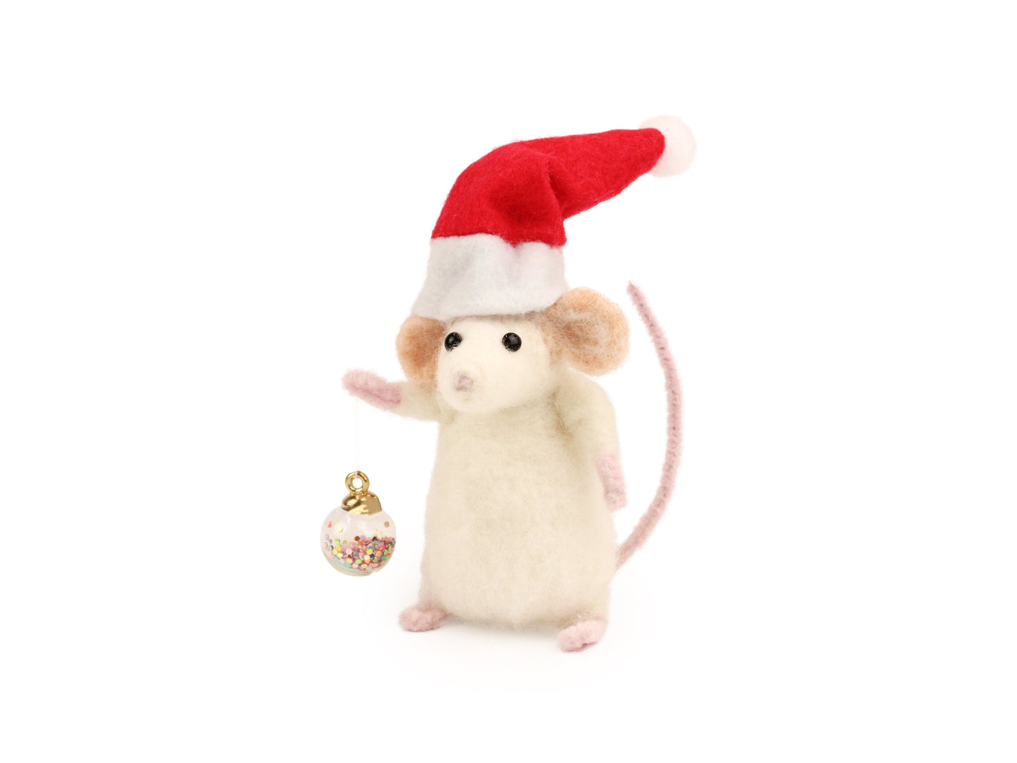 Christmas Mouse Small Needle Felt Kit - The Makerss