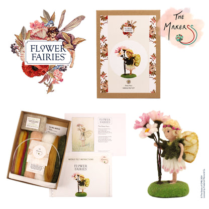 Official Flower Fairies™️ Daisy Fairy Needle Felt Kit - The Makerss