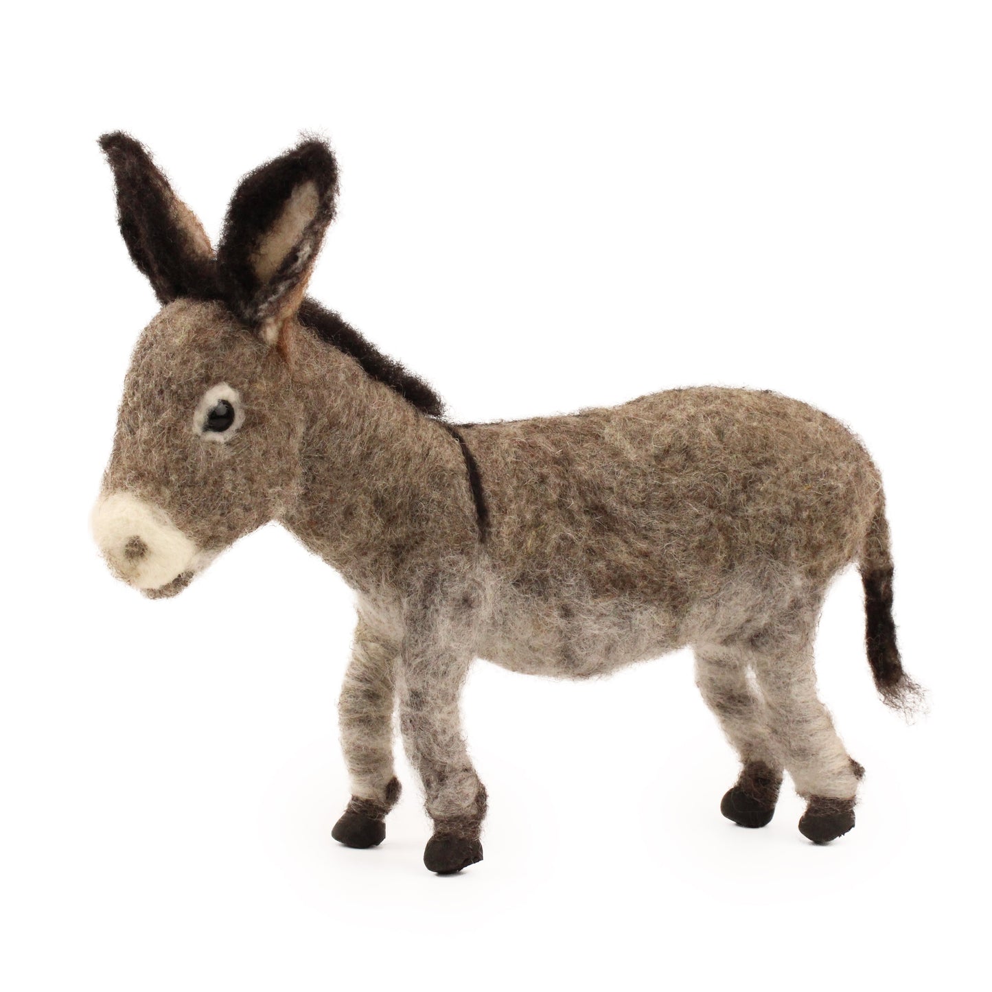 Fundraiser Donkey Large Needle Felt Kit - Supporting Donkey Sanctuary in Nailsworth - The Makerss