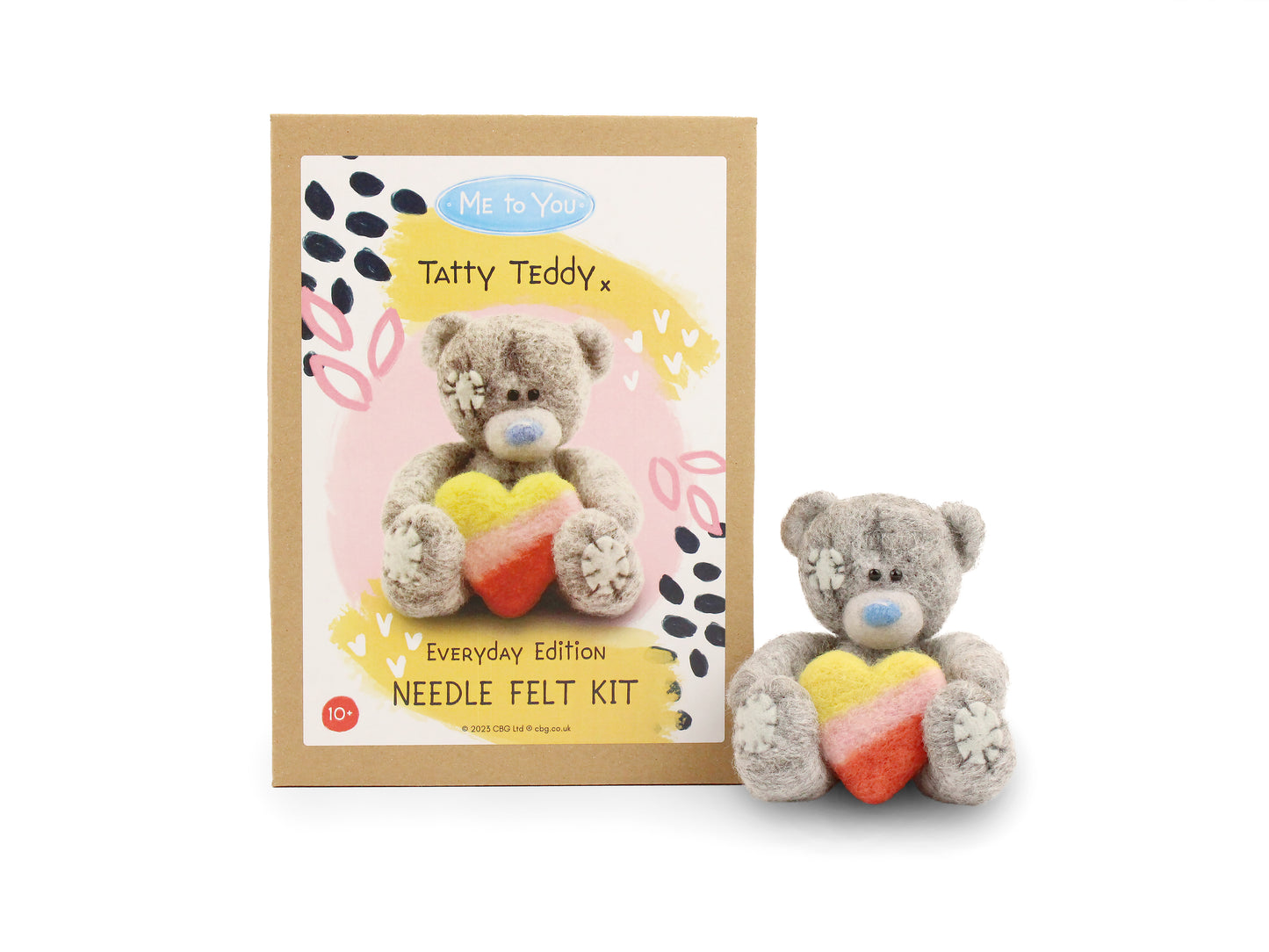 Tatty Teddy Needle Felt Kit - Everyday Edition - The Makerss