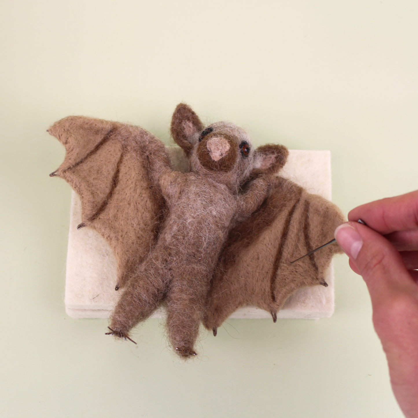 Fruit Bat Needle Felt Pack - with or without tools - The Makerss
