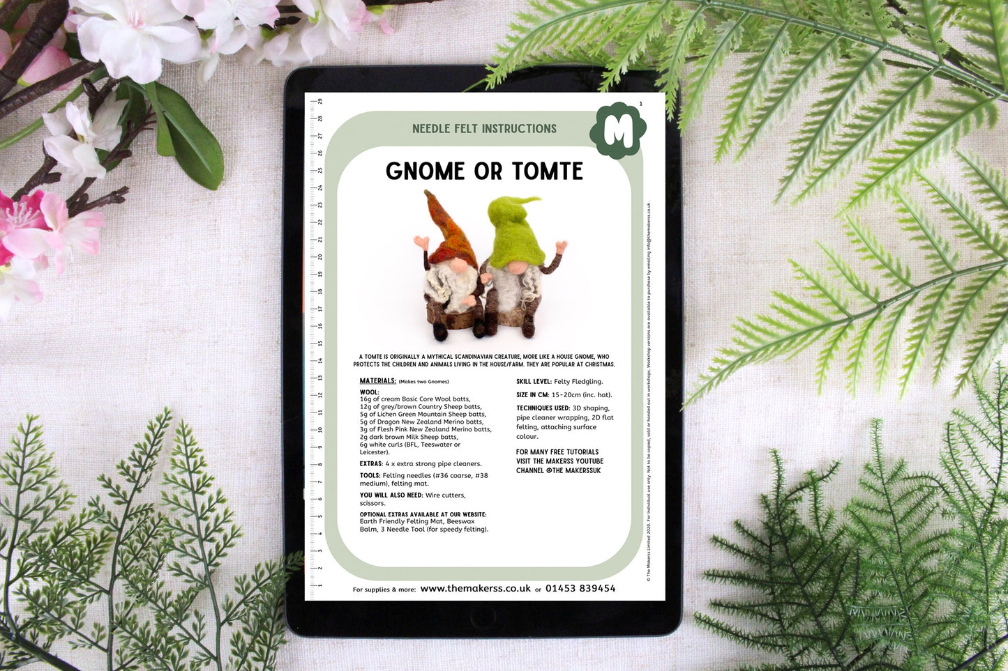 Gourmet Mouse Small Needle Felt Kit - The Makerss