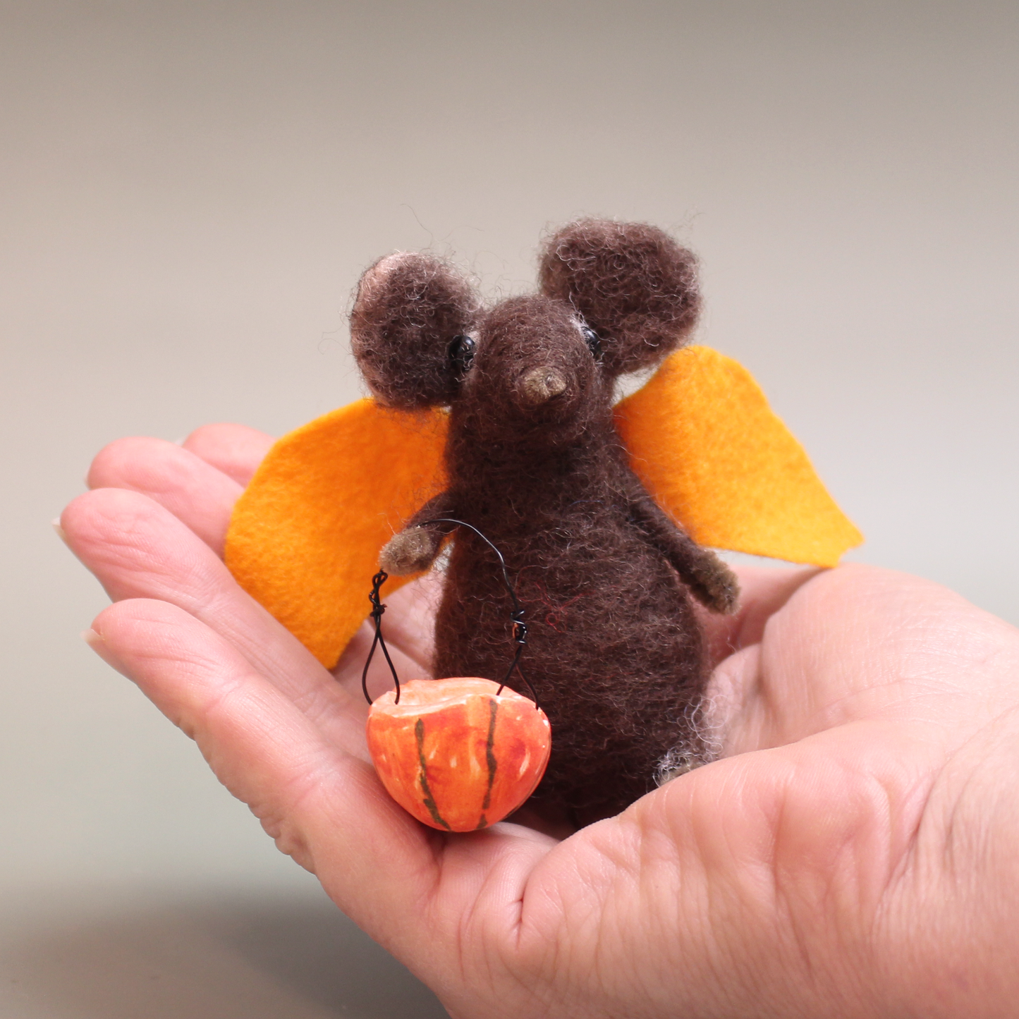 Halloween Mouse Small Needle Felt Kit - Limited Edition
