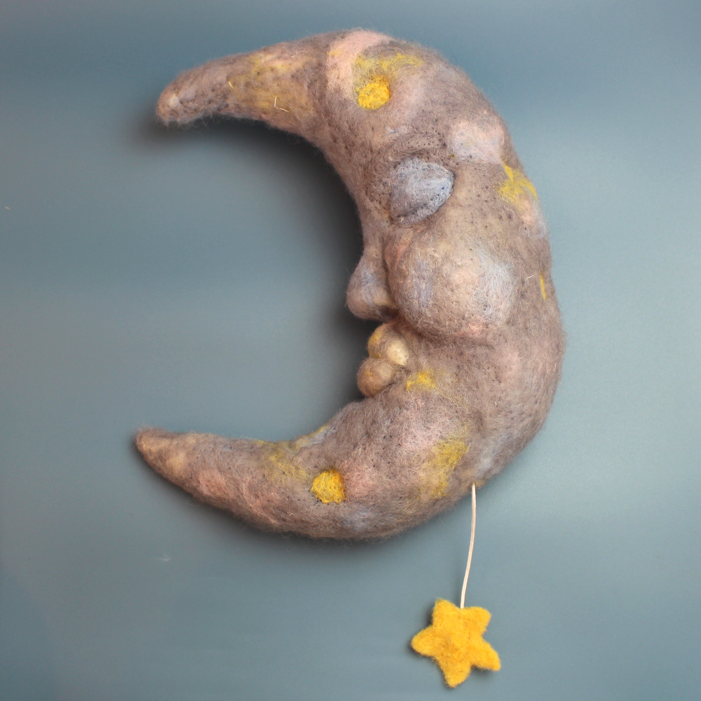 Lullaby Moon Zoom Needle Felt Workshop all day Sat 3rd Oct