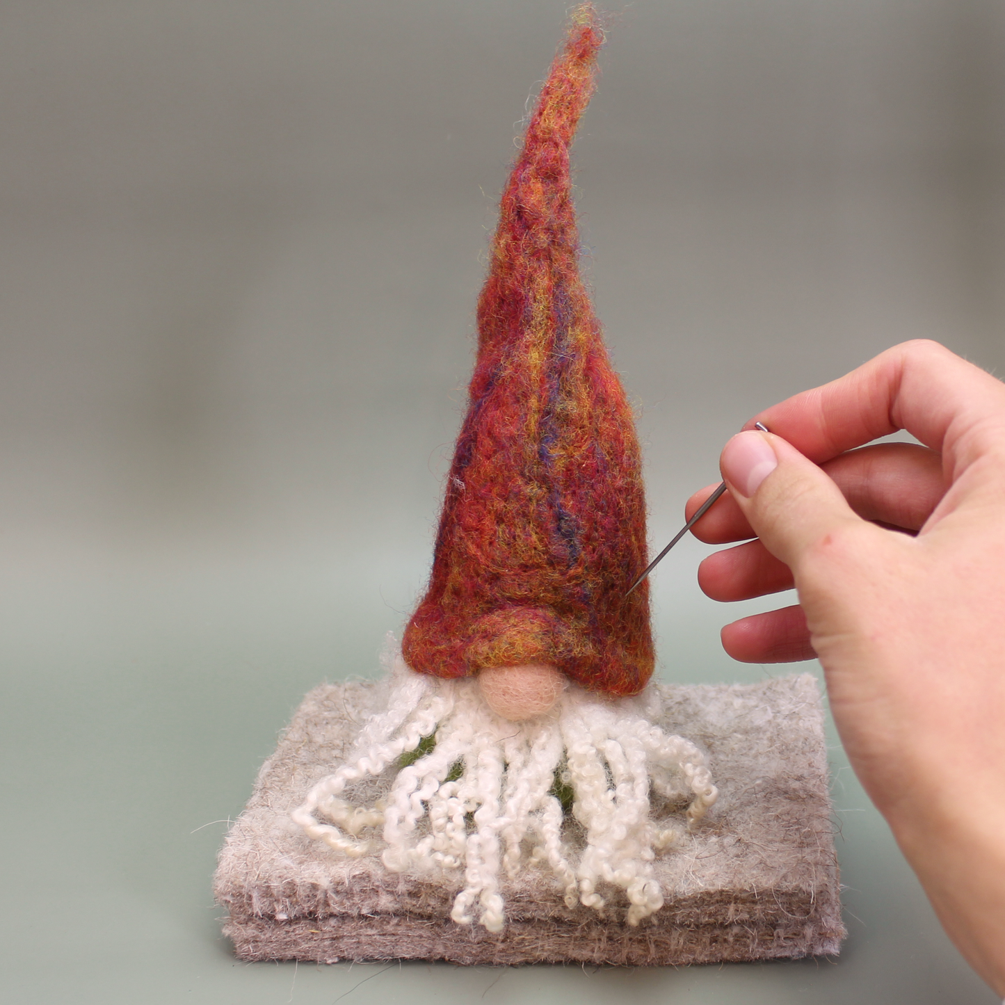 Autumn Tomte Small Needle Felt Kit - The Makerss