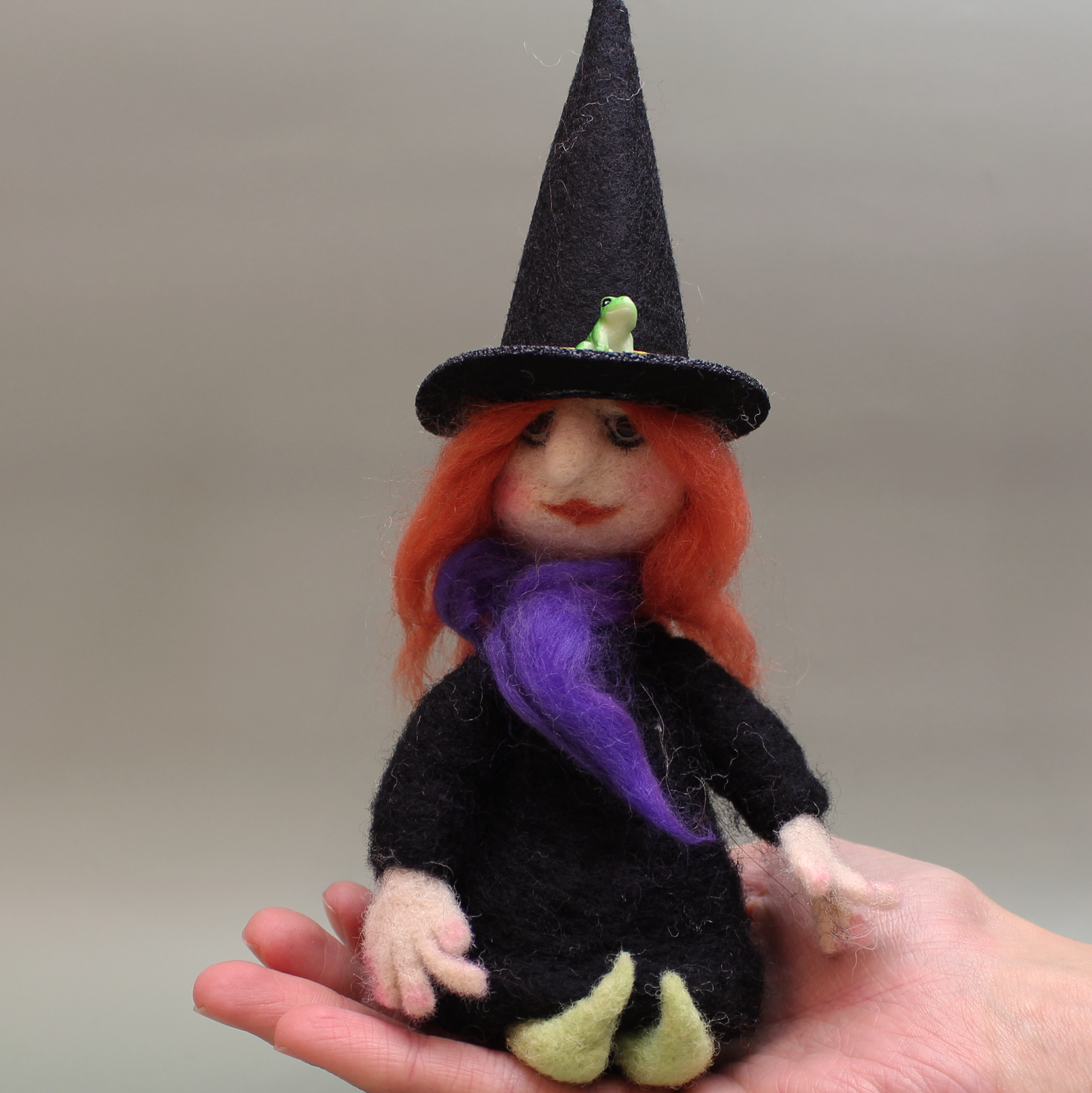 Witch Small Needle Felt Kit - The Makerss