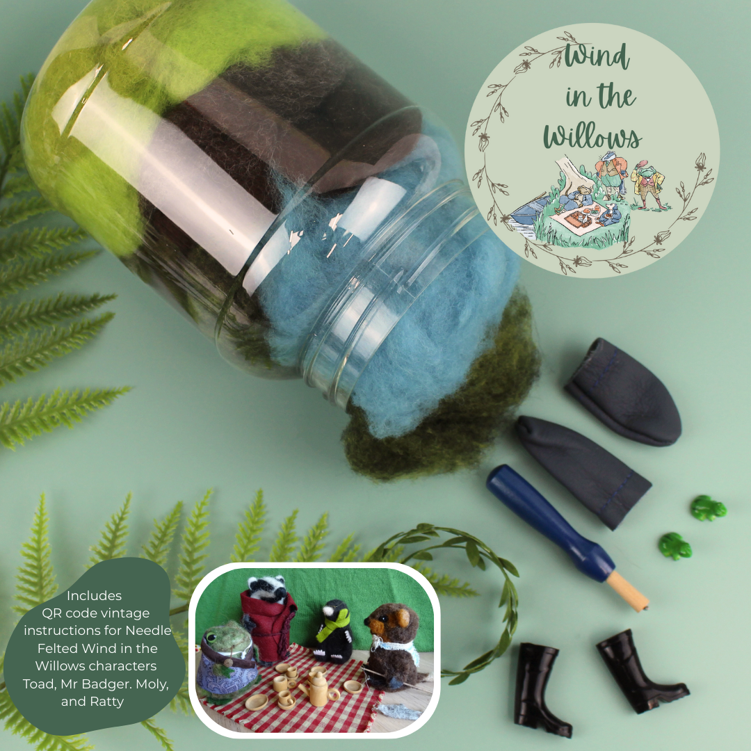 Wool Mix in Sweetie Jar with instructions, tools and accessories - Limited Edition - The Makerss
