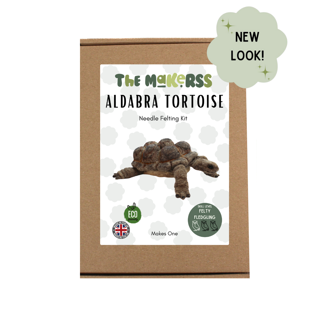 Giant Tortoise Needle Felt Kit