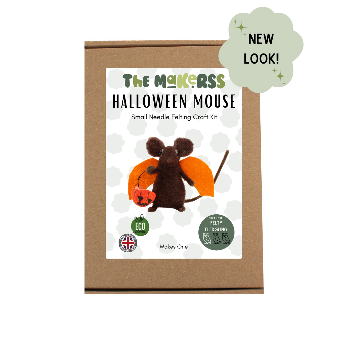 Halloween Mouse Small Needle Felt Kit - Limited Edition