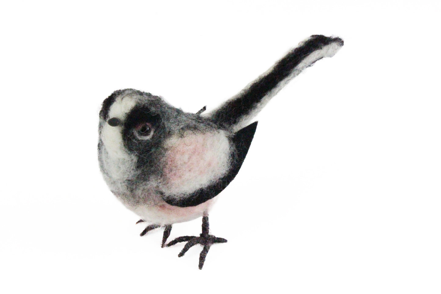 New! Long Tailed Tit Needle Felt Kit - The Makerss