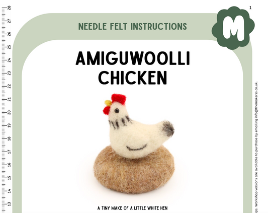 Chicken Amiguwoolli Instructions PDF - The Makerss