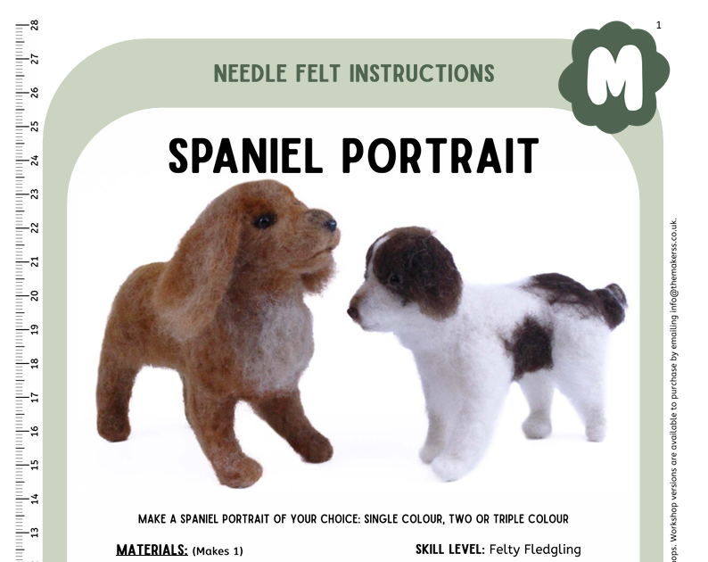 Spaniel Instructions PDF - The Makerss
