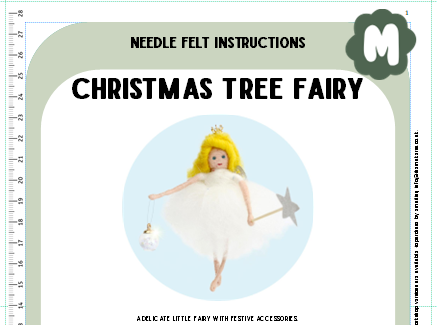 Christmas Tree Fairy PDF Instructions - The Makerss