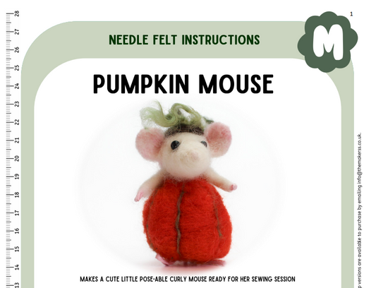 Pumpkin Mouse Instructions PDF - The Makerss