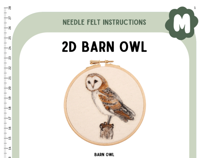 2D Barn Owl Instructions PDF - The Makerss