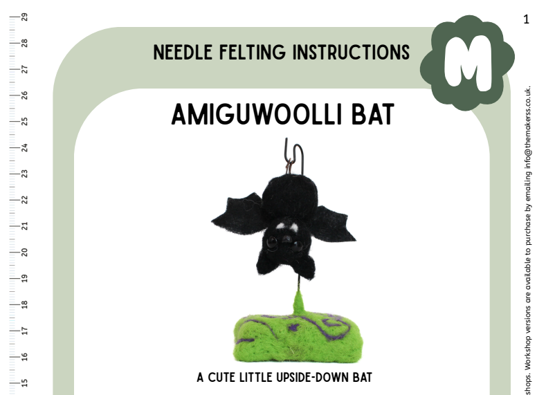 Bat Amiguwoolli Instructions PDF