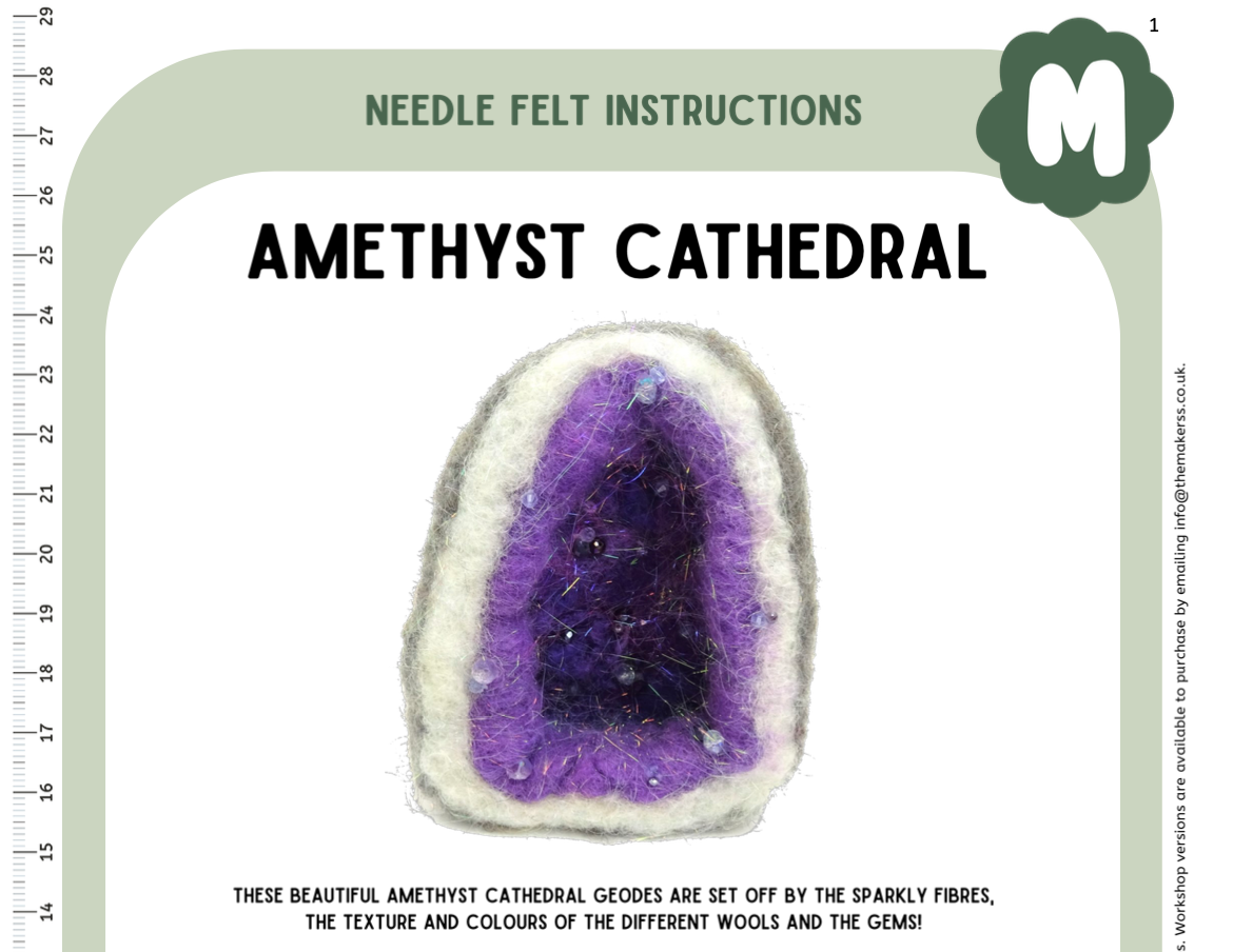 Amethyst Cathedral Instructions PDF - The Makerss