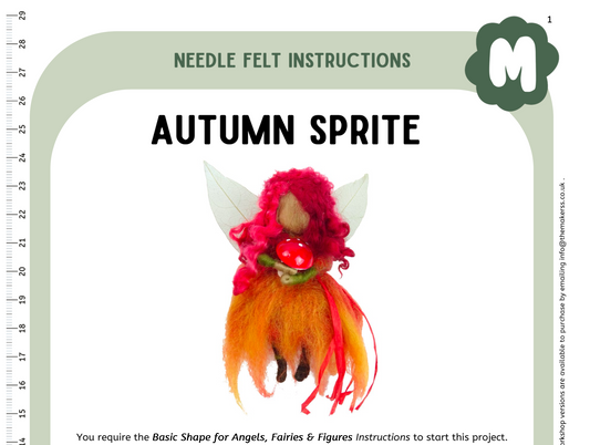 Autumn Sprite Instructions PDF - The Makerss