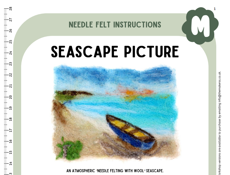 Seascape Instructions PDF - The Makerss