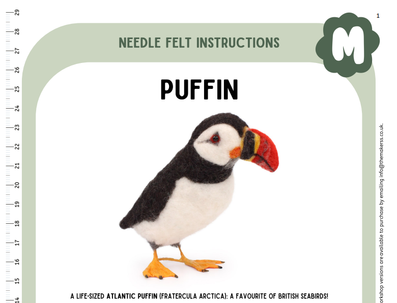 Puffin Instructions PDF - The Makerss