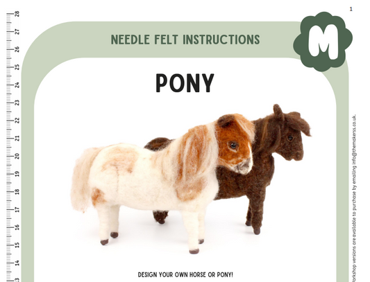 Pony Instructions PDF - The Makerss