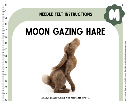 Moon Gazing Hare Instructions PDF - The Makerss