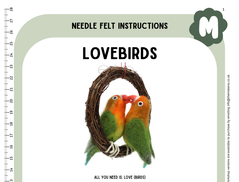 Lovebirds Instructions-PDF - The Makerss
