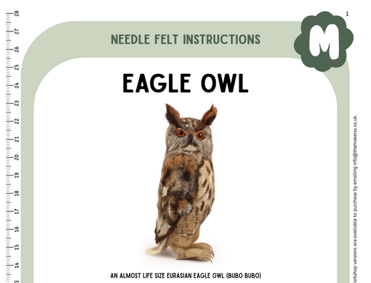 Eagle Owl Instructions PDF - The Makerss