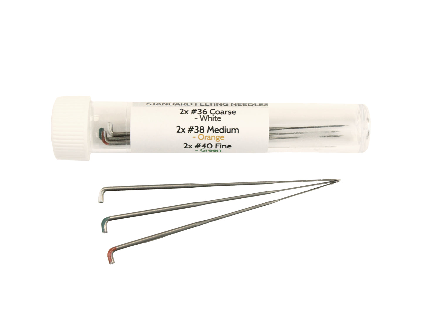Felting Needles - in tube (various types) - The Makerss