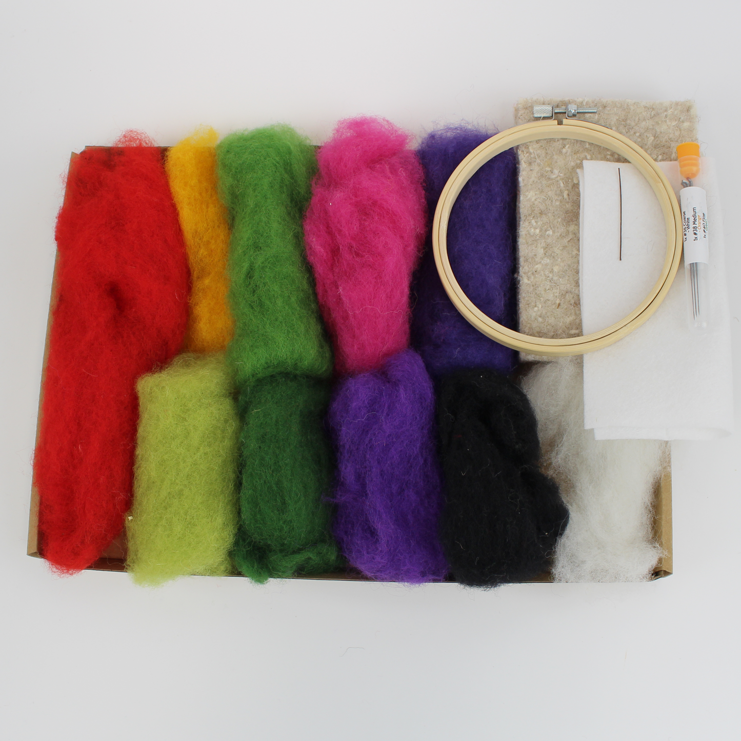 Needle Felting Starter Kit for Beginners – 3,2,1 Learn-to-Felt Projects - The Makerss