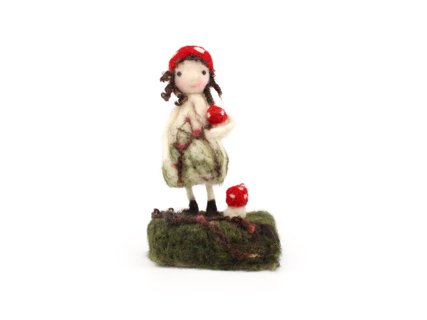Toadstool Fairy Needle Felt Kit - The Makerss