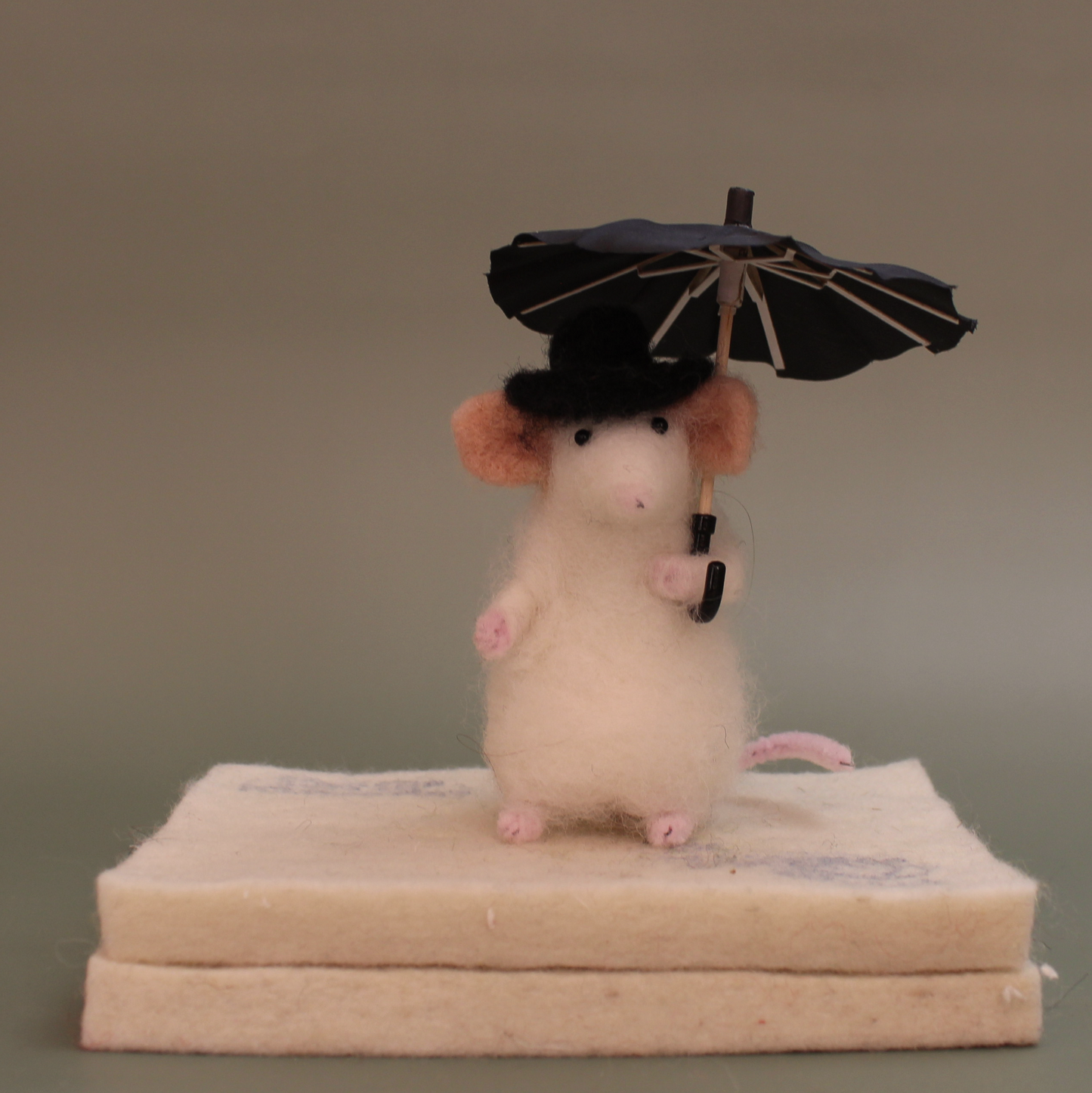 Umbrella for Needle Felted Characters