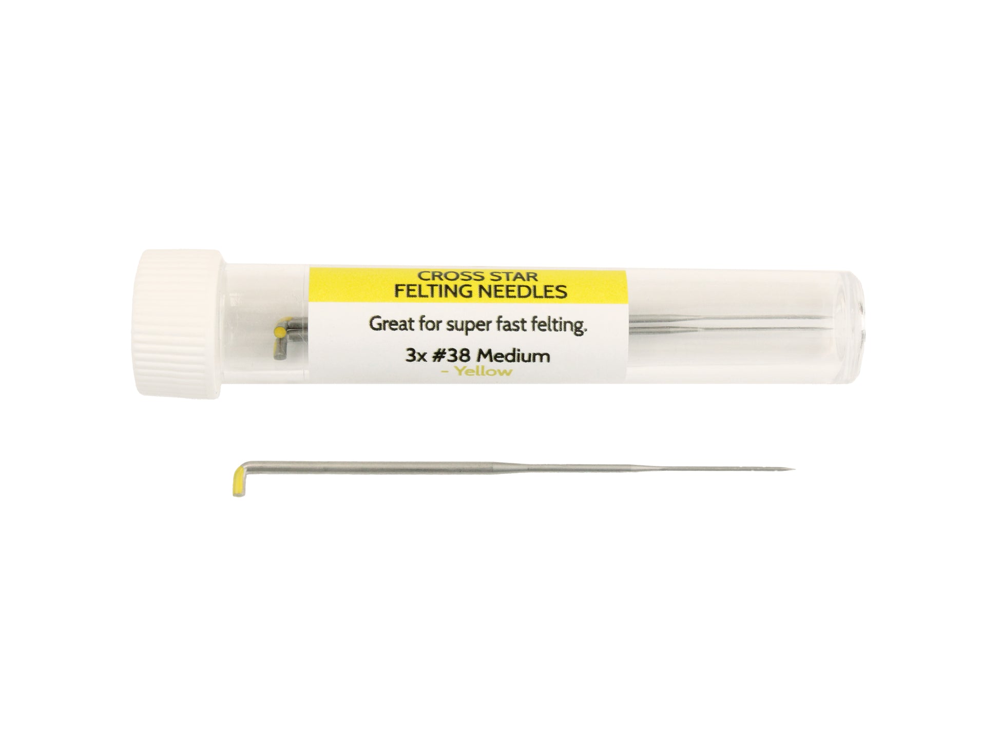 Felting Needles - in tube (various types) - The Makerss
