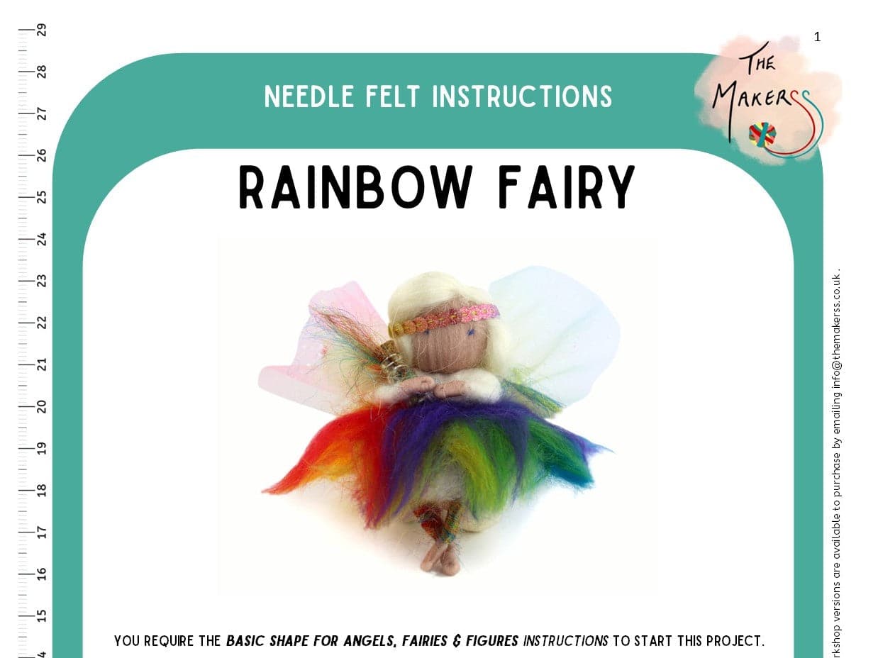 Rainbow Fairy Instructions PDF - The Makerss
