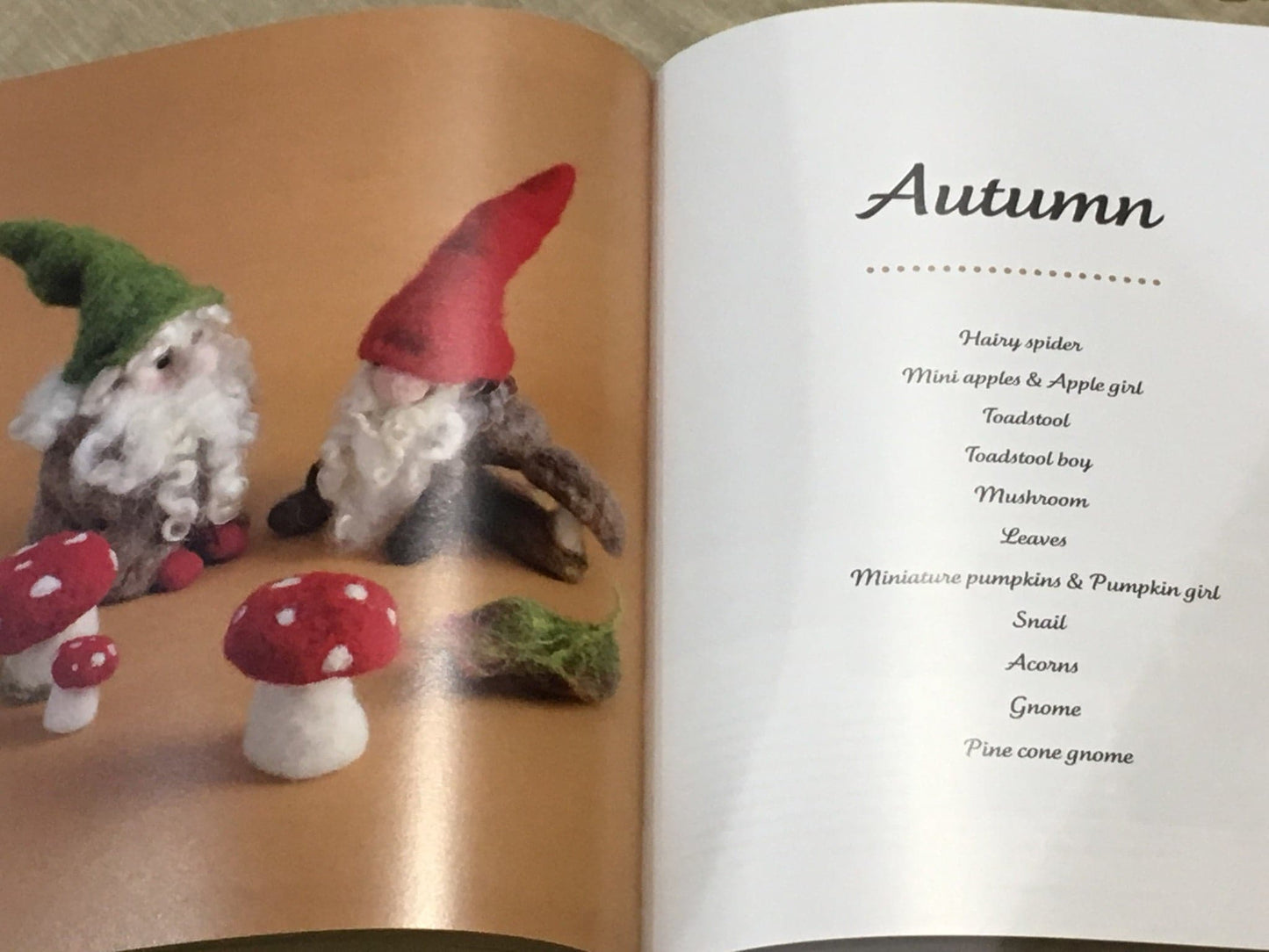 Making Simple Needle Felts Book (signed copy) - over 40 seasonal projects - The Makerss