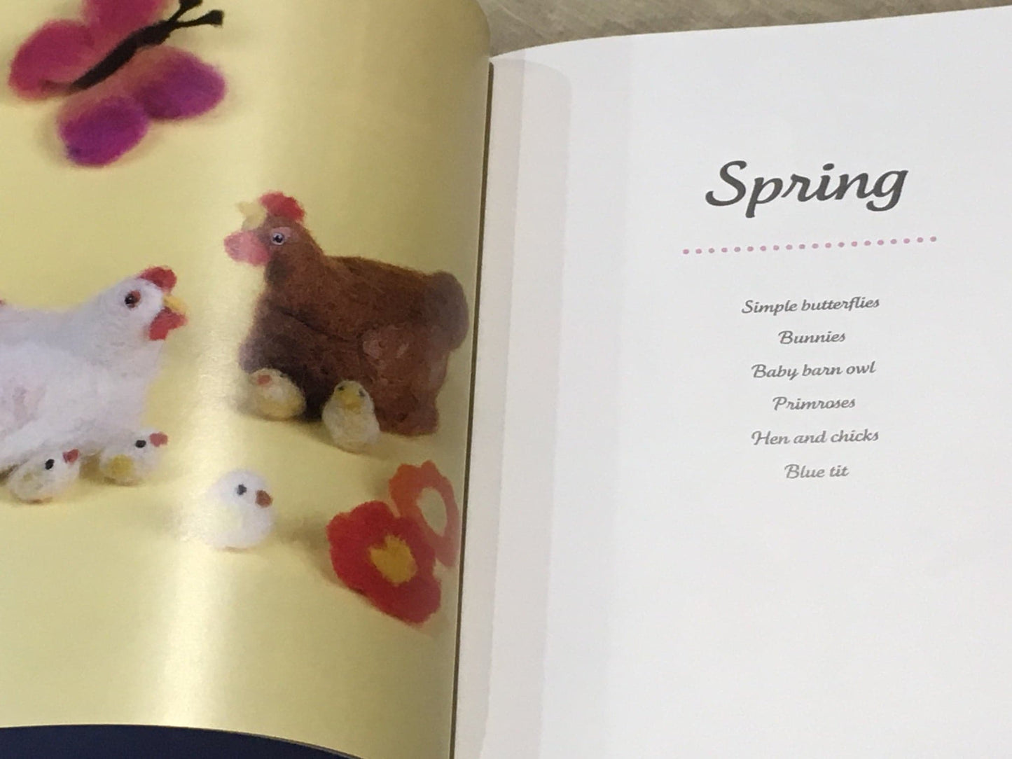 Making Simple Needle Felts Book (signed copy) - over 40 seasonal projects - The Makerss