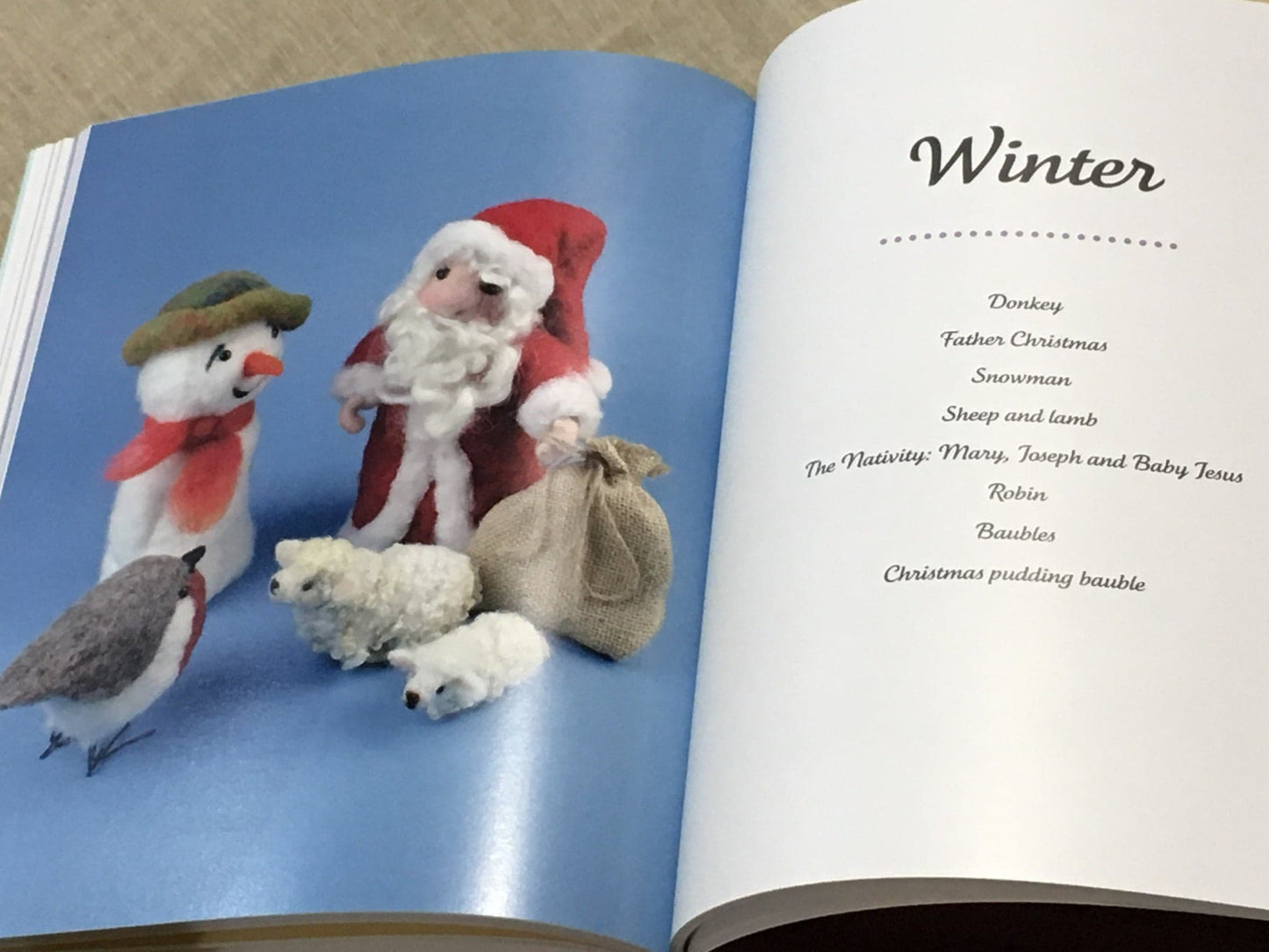 Making Simple Needle Felts Book (signed copy) - over 40 seasonal projects - The Makerss