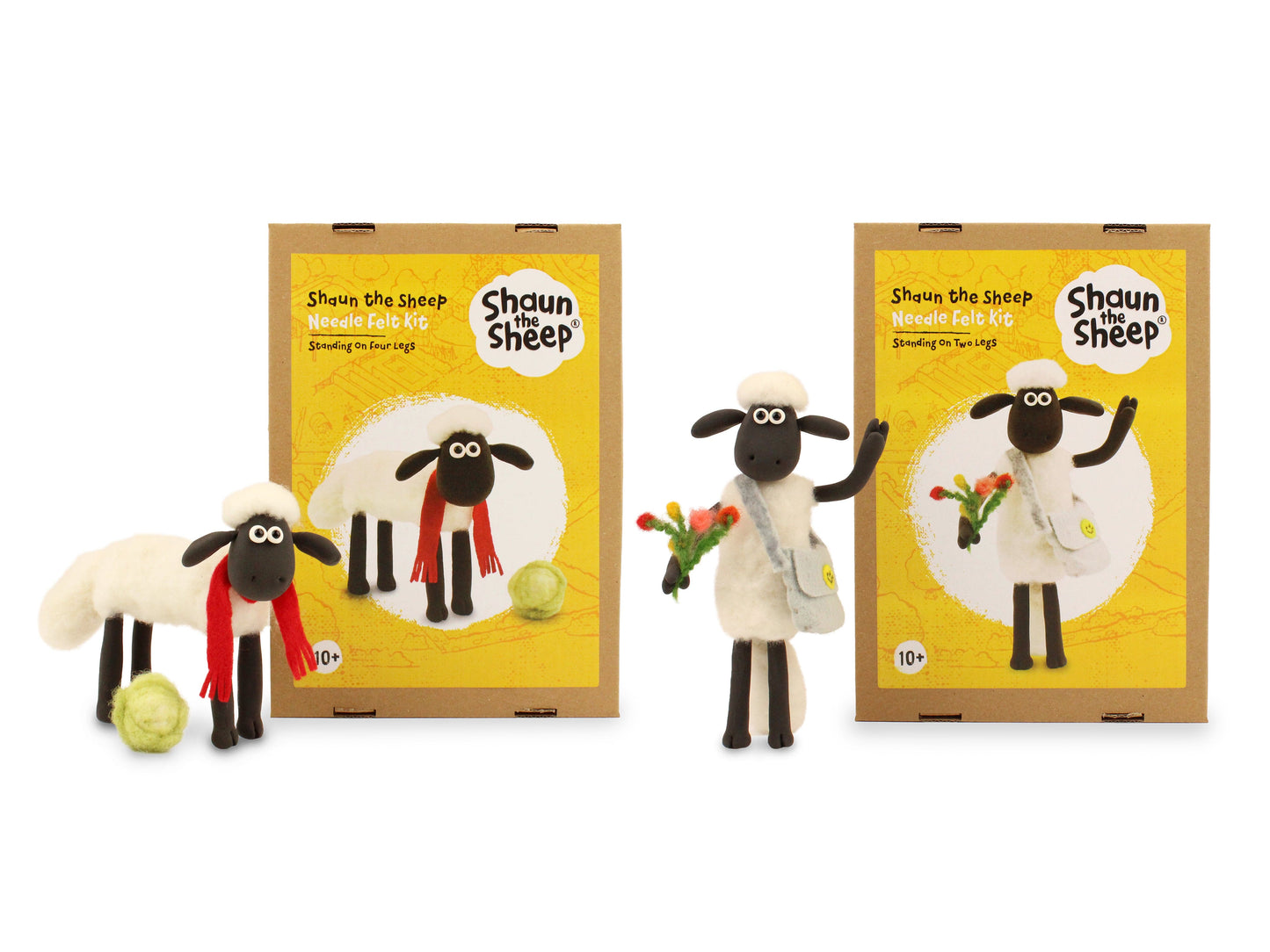 Aardman Shaun the Sheep Needle Felt Kits - Various Options - The Makerss