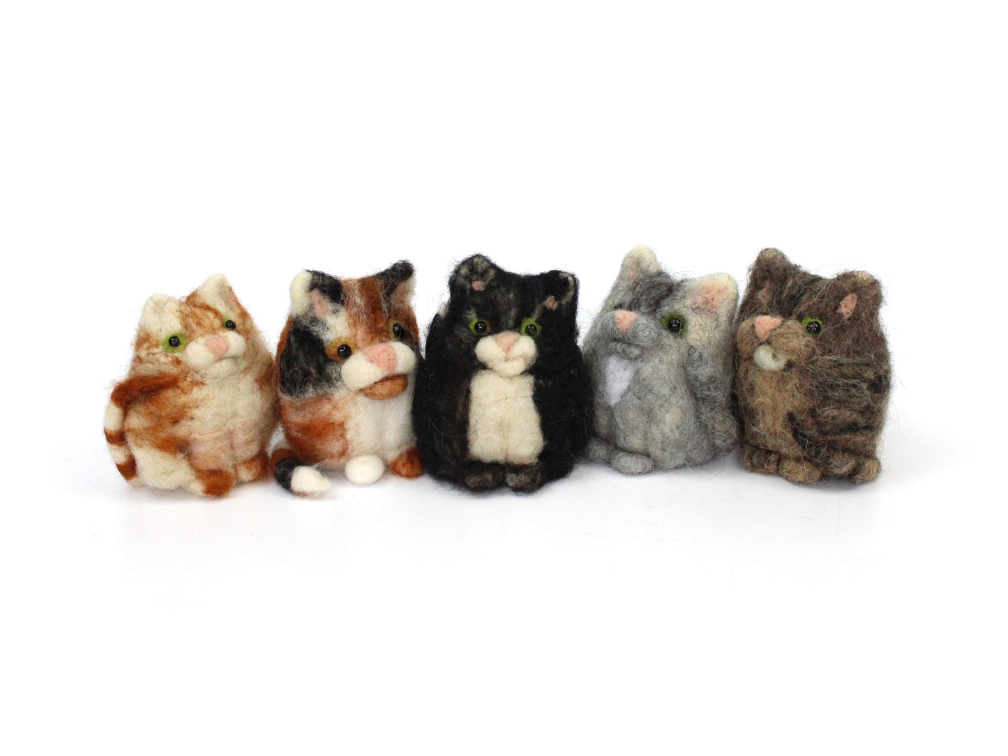 Craft Your Own Cat Needle Felt Kit - The Makerss