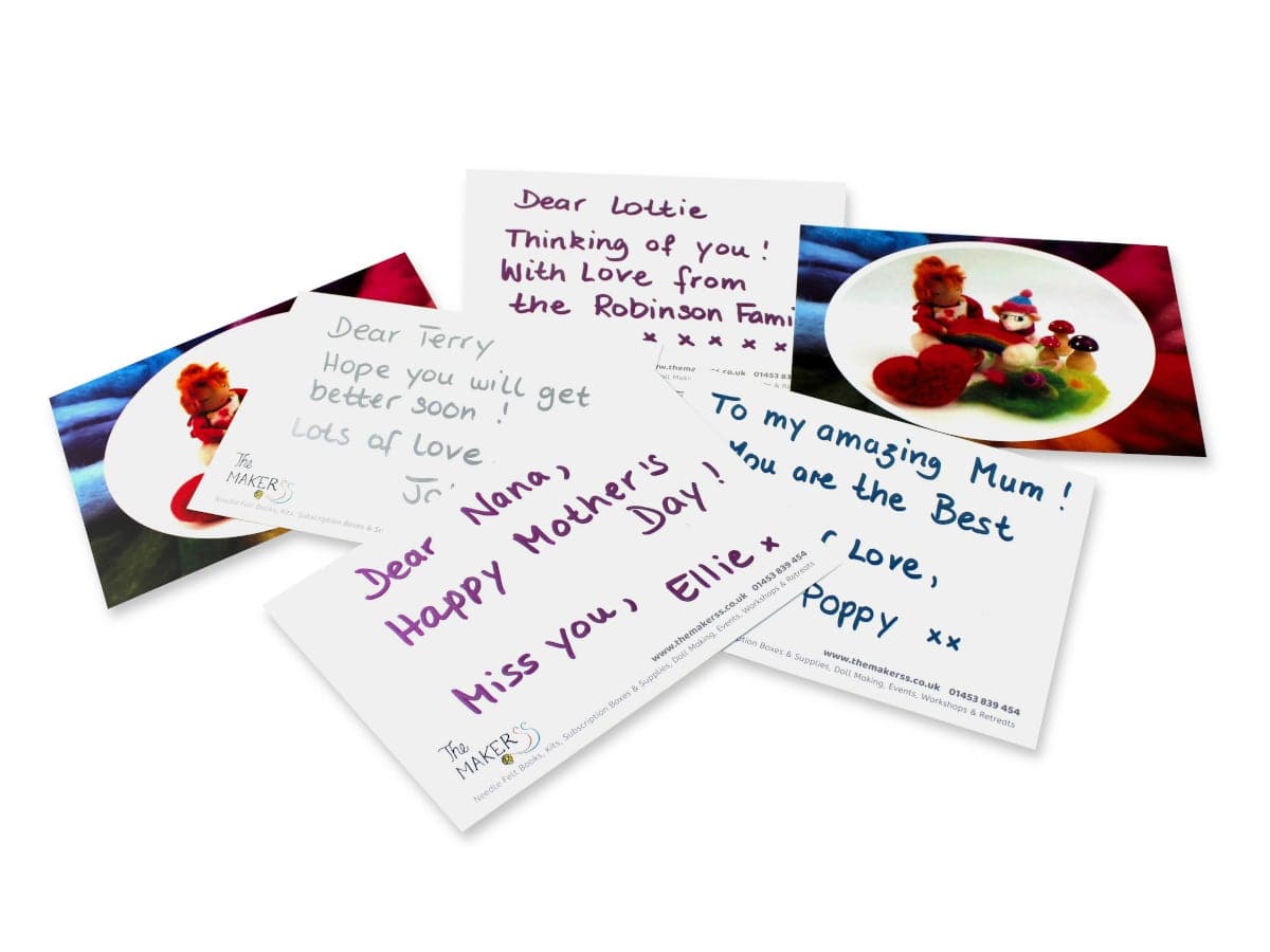Gift Wrapping Service including Tag and personal message, wraps one item - The Makerss