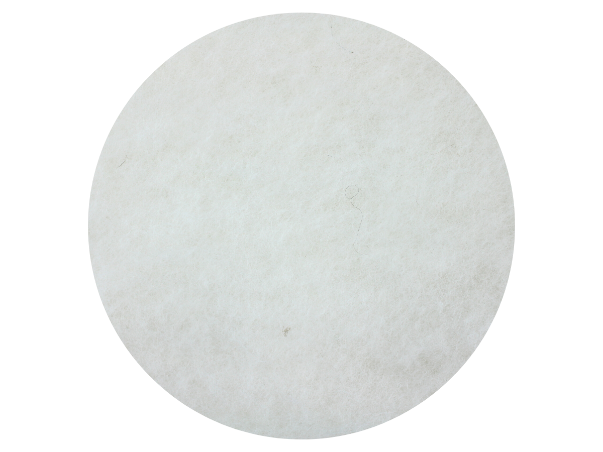 Natural White - NZ Merino carded wool - various weights - The Makerss