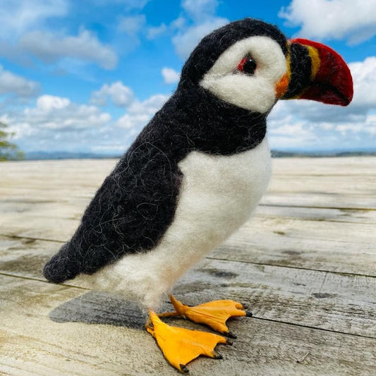 Puffin Needle Felt Pack - The Makerss
