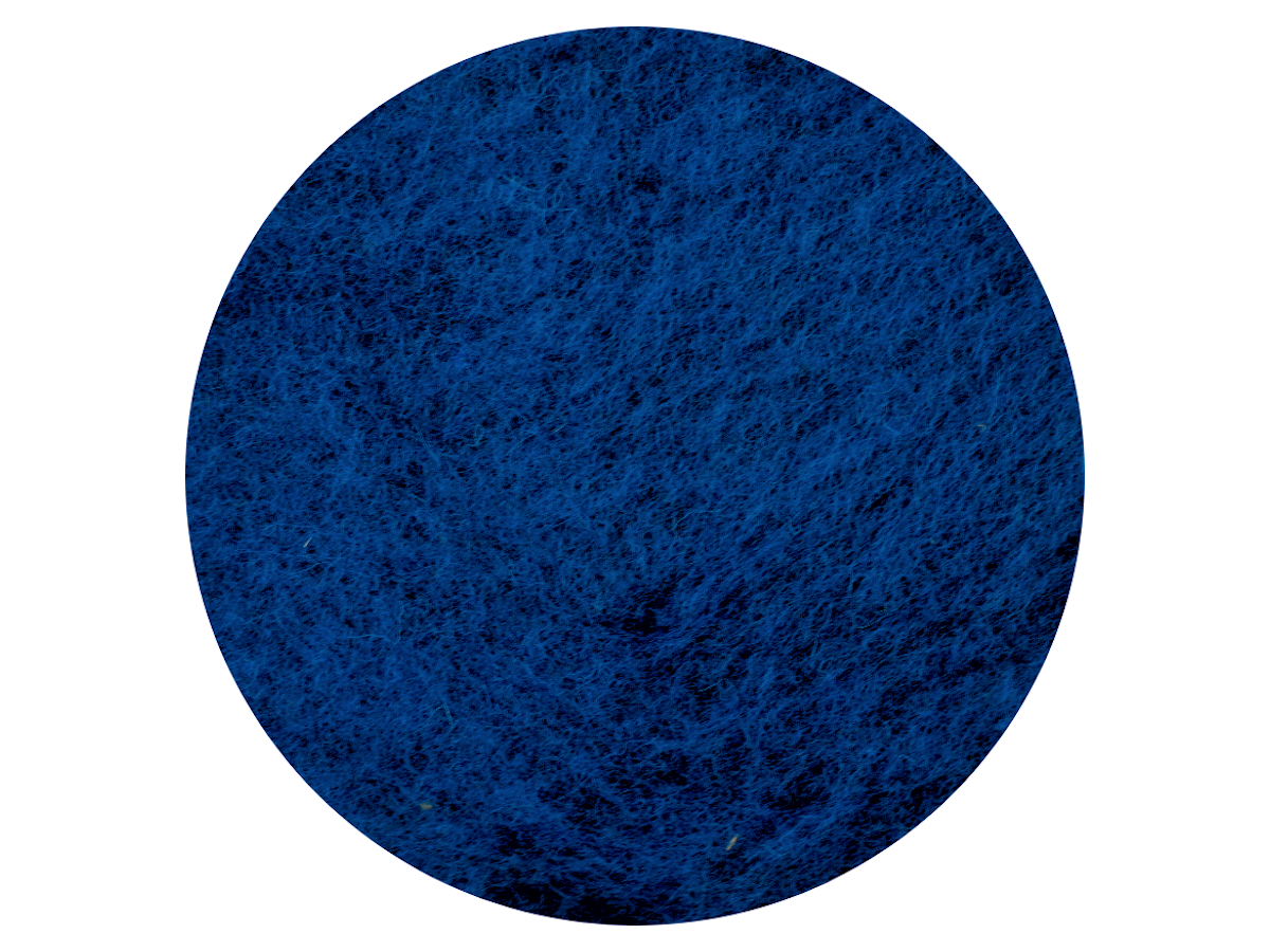 Royal Blue - dyed New Zealand Merino carded wool batts - various weights - The Makerss