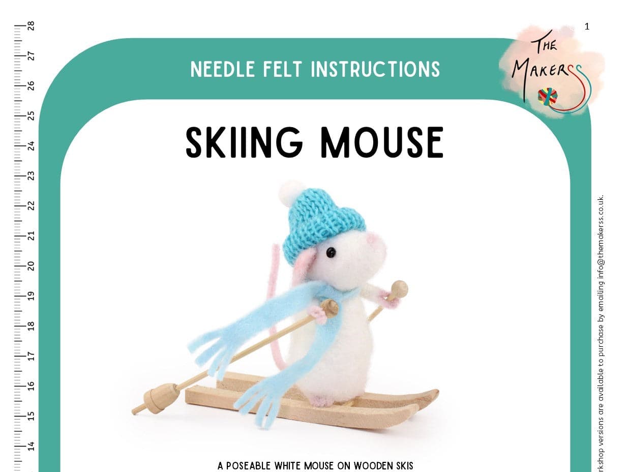 Skiing Mouse Instructions PDF - The Makerss