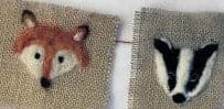 Hessian - Various Sizes for needle felt pictures, motifs, bunting - The Makerss