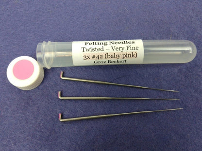 Felting Needles - in tube (various types) - The Makerss