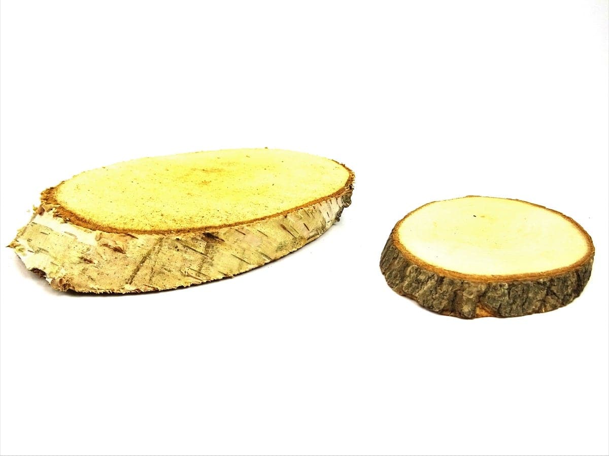 Wood Base / Slice - 3 sizes available - The Makerss